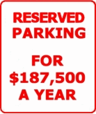 Parking for only $187,500 a year