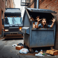 Trapped by the Trash: Woman Survives Compacting Dumpster Truck Nightmare