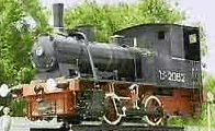 Locomotive before being stolen
