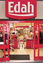 Entrance of an Edah supermarket